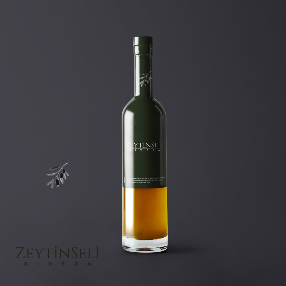 Zeytinyağı Markamıza Logo tasarımı yarışmasına PremiumArt tarafından girilen tasarım