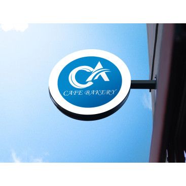 Amerika'da bakery cafe aciyoruz yarışmasına tasarımcı TnrTrk tarafından sunulan  tasarım 