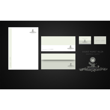 Avukatlık Bürosu Kurumsal Kimlik  yarışmasına tasarımcı s_sarkaya tarafından sunulan  tasarım 