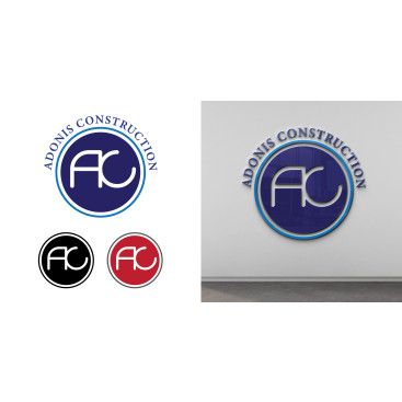 Adonis Construction Logo Tasarımı yarışmasına tasarımcı seydanurblgn tarafından sunulan  tasarım 
