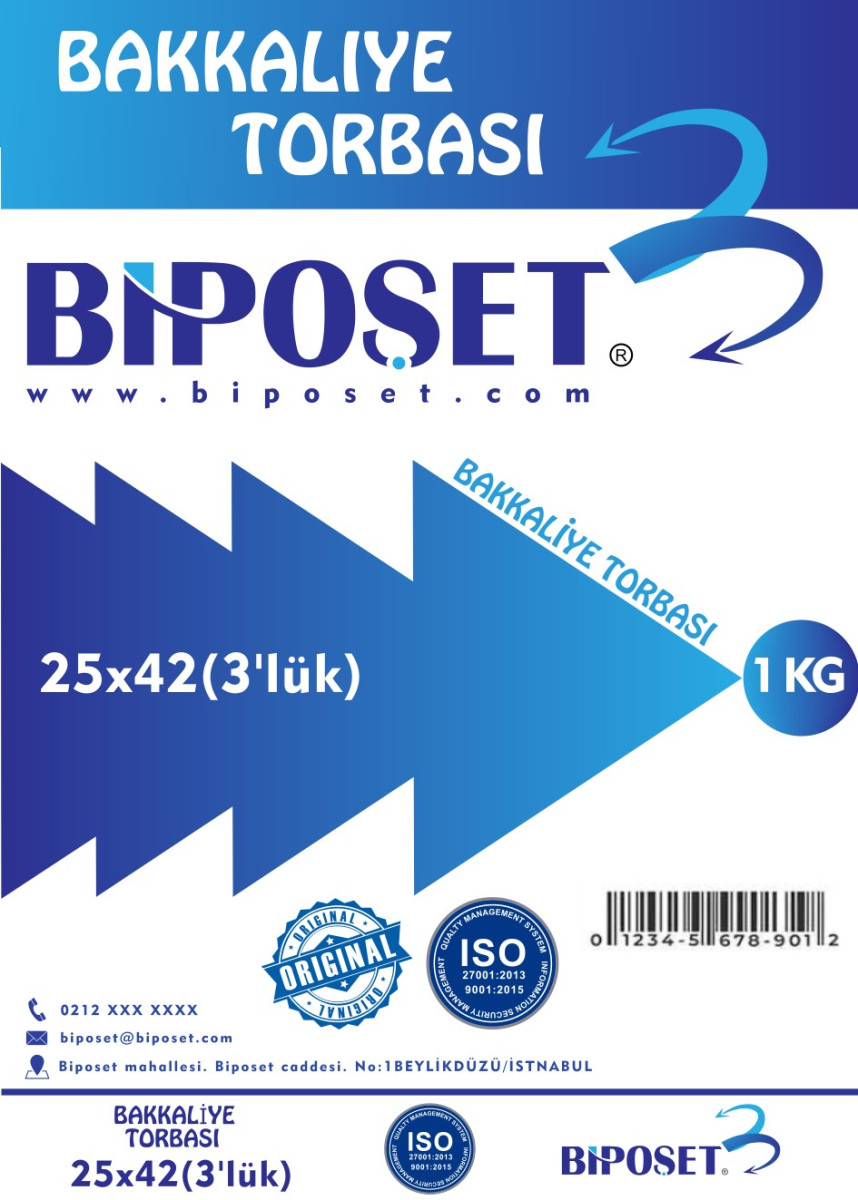 Tasarlayan MuhammedTalha-BAKKALİYE TORBASI  DIŞ AMBALAJ TASARIMI