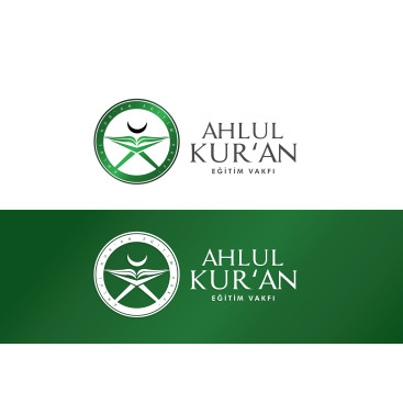Kuran eğitimi veren bir vakıf / Logo yarışmasına tasarımcı mrdgsn tarafından sunulan  tasarım 