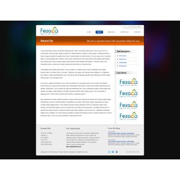 Özel Okul Web Sitesi yarışmasına tasarımcı RΛPİDO tarafından sunulan  tasarım 