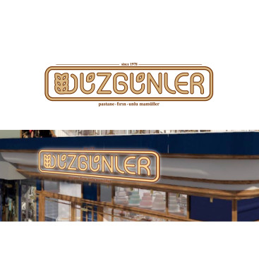 Yeni açılacak unlu mamüller-pastane-cafe yarışmasına tasarımcı Bettyko tarafından sunulan  tasarım 