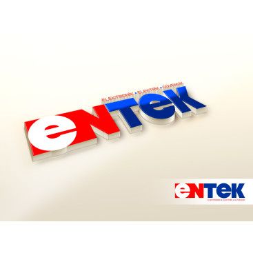 elektironik firma logosu yarışmasına tasarımcı ömerSD tarafından sunulan  tasarım 