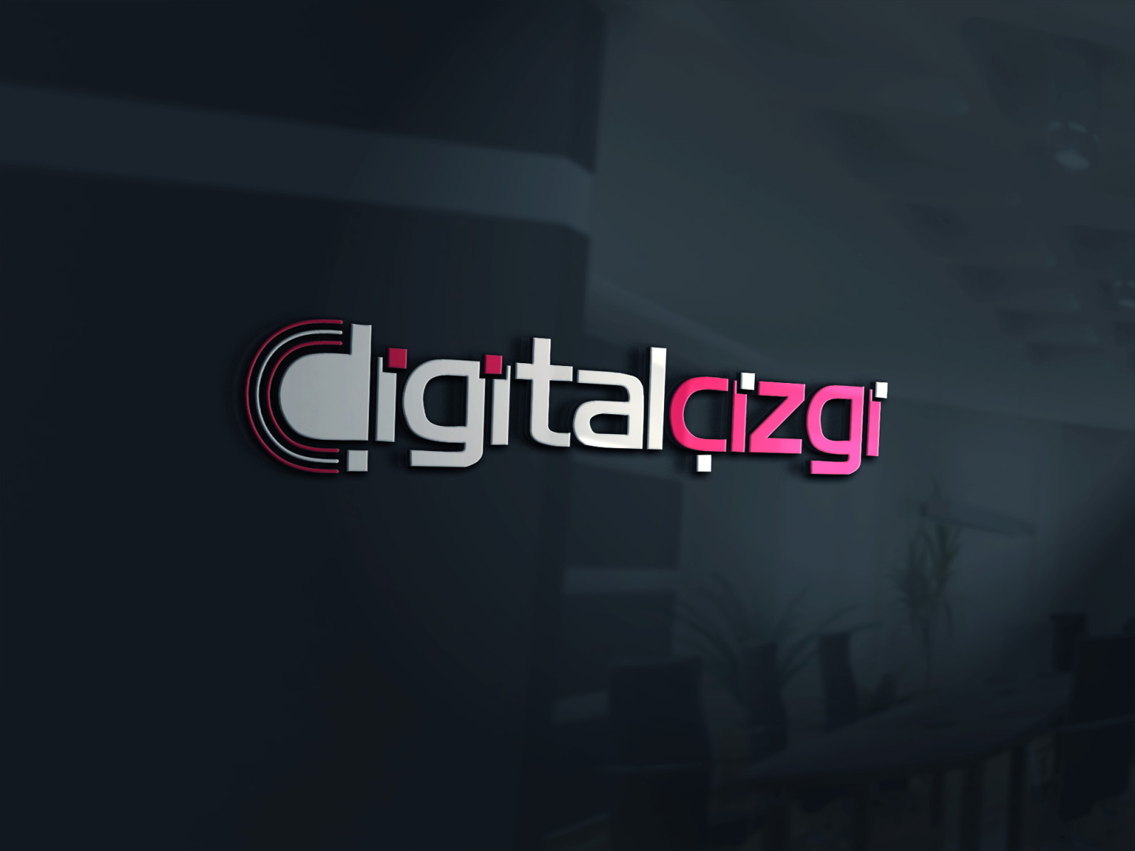 Tasarlayan Etrah™-Digital Çizgi Ajans Sitemiz İçin Logo.