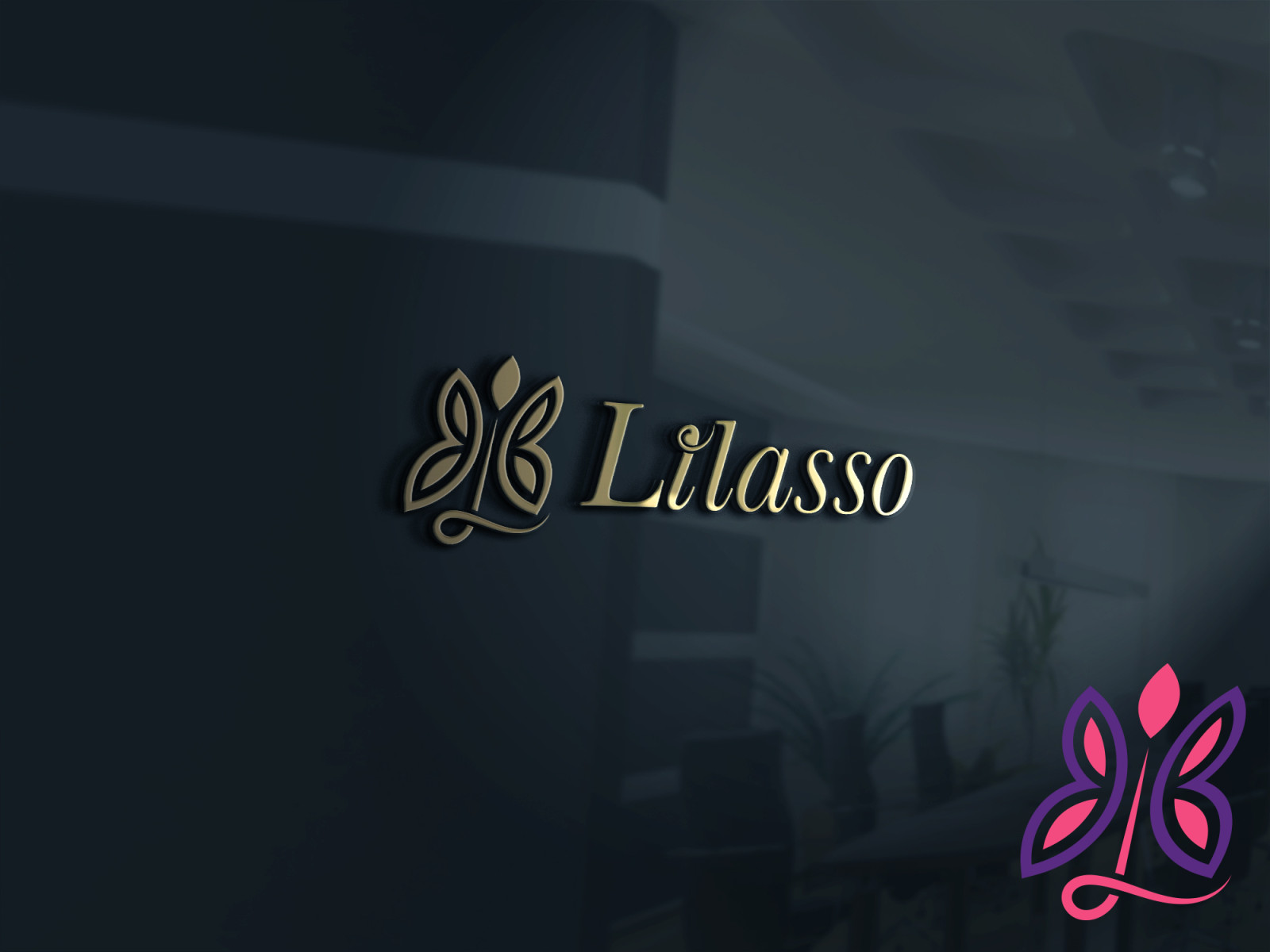 Tasarlayan Etrah™-''LİLASSO'' MARKASI İÇİN LOGO-KARTVİZİT