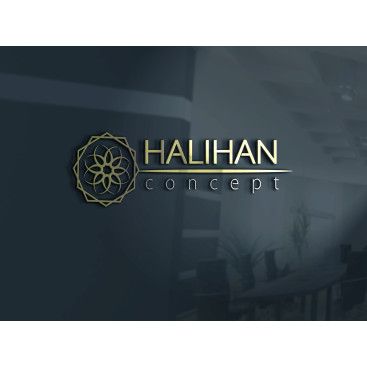 HALIHAN markası için logo ve tabela yarışmasına tasarımcı dream_design tarafından sunulan  tasarım 