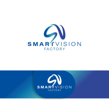 Smart Vision Factory için Logo Tasarımı yarışmasına tasarımcı fatihyilmaz tarafından sunulan  tasarım