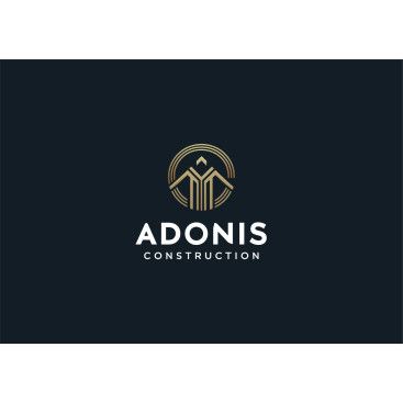 Adonis Construction Logo Tasarımı yarışmasına tasarımcı GhostSpy tarafından sunulan  tasarım 