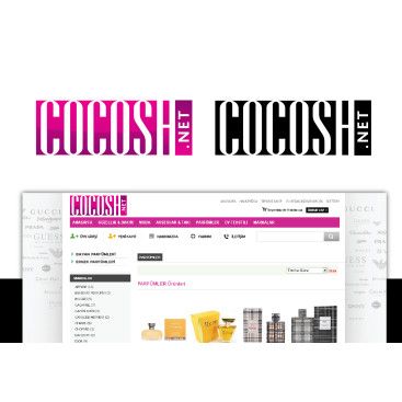 COCOSH.NET LOGO TASARIMI yarışmasına tasarımcı velvet tarafından sunulan  tasarım 