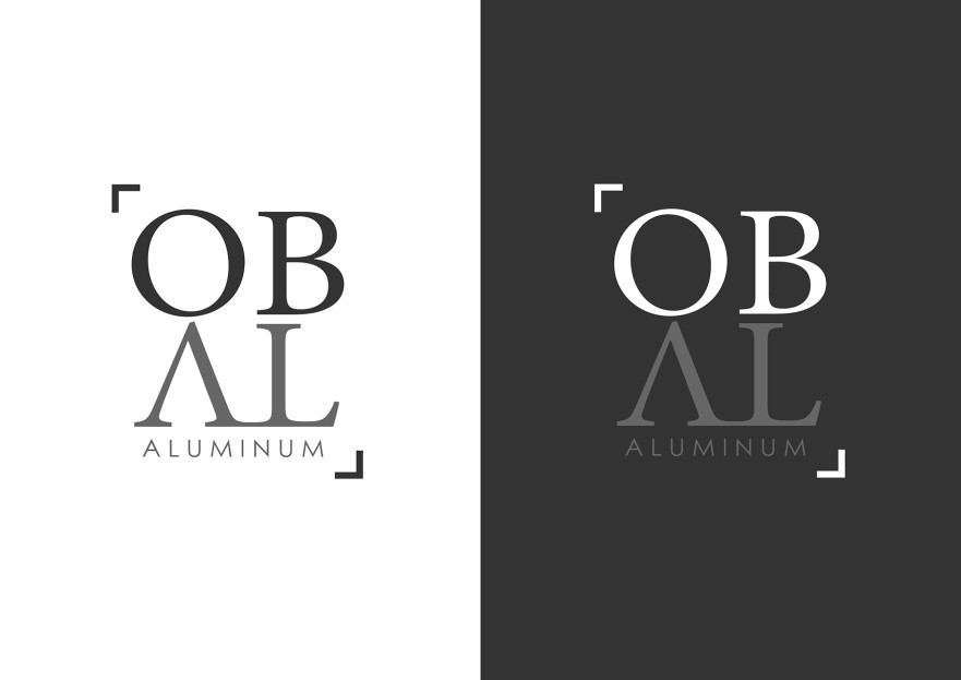 Obal Alüminyum Yeni Logosunu Arıyor yarışmasına tasarımcı küçükada tarafından sunulan  tasarım 