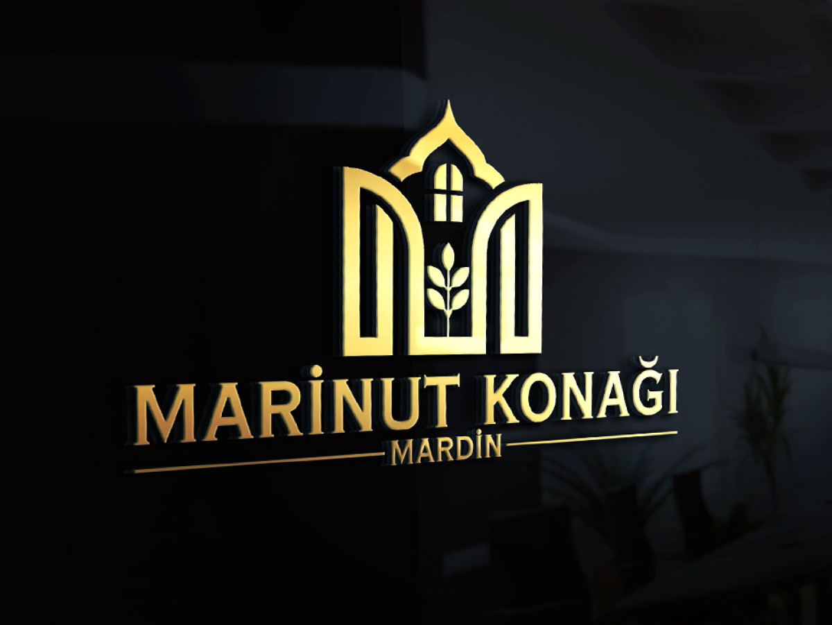 Tasarlayan Ersin Esra-Mardin Marinut Konağı Logo Çalışması