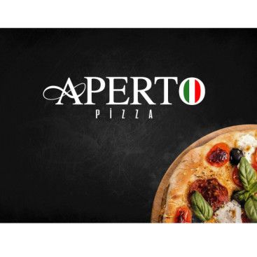 APERTO PİZZA LOGOSUNU ARIYOR yarışmasına tasarımcı Chiwely tarafından sunulan  tasarım 
