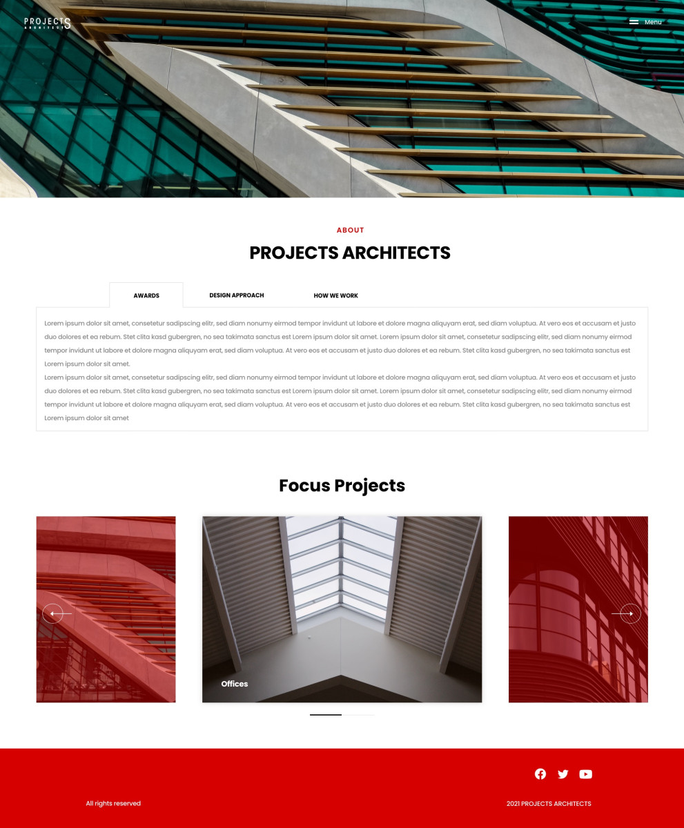 Tasarlayan tuportfolyo-PROJECTS ARCHİTECTS - WEB TASARIM YARIŞ!