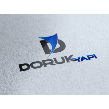 Doruk Yapı Aş. Logo, kartvizit tasarımı yarışmasına tasarımcı AhmetORAK tarafından sunulan  tasarım 