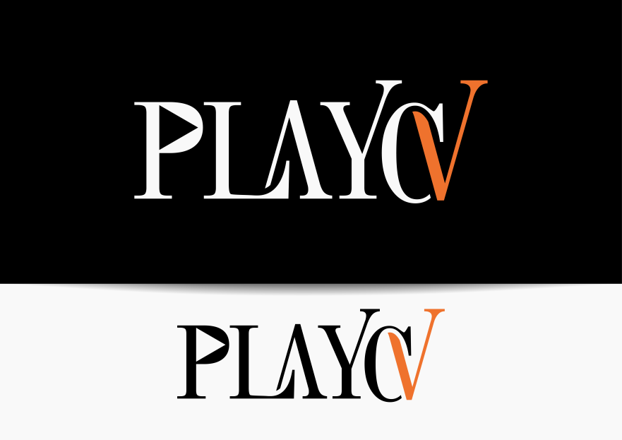 Videolu CV platformu için logo tasarımı yarışmasına tasarımcı MS™ tarafından sunulan  tasarım 