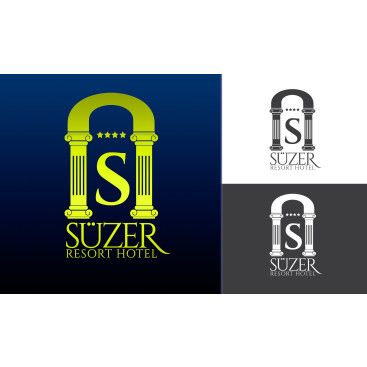 4 YILDIZLI HOTEL İÇİN LOGO ÇALIŞMASI yarışmasına tasarımcı TARIKca tarafından sunulan  tasarım 