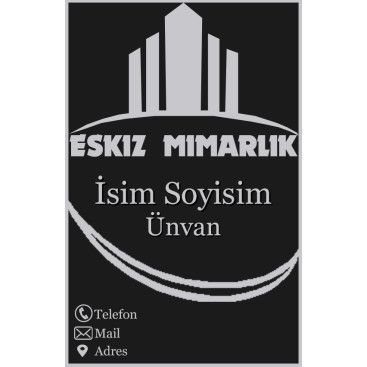 SADE VE ŞIK logo ve kartvizit yarışmasına tasarımcı SalihMeder tarafından sunulan  tasarım 