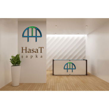 Ht Hasat Şapka Logo çalışması yarışmasına tasarımcı Mübessa tarafından sunulan  tasarım