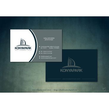 İnşaat firmamıza logo amblem+kartvizit  yarışmasına tasarımcı volkanKocaman tarafından sunulan  tasarım 