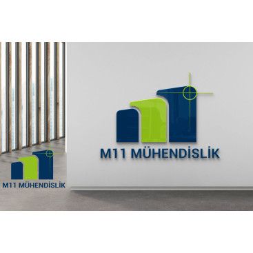 M11 MÜH LOGO VE KURUMSAL  yarışmasına tasarımcı merter tarafından sunulan  tasarım 
