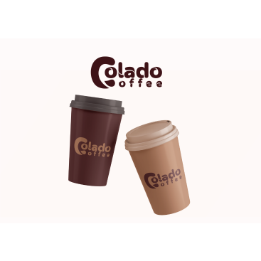 Kahve zinciri markamızın logo tasarımı yarışmasına tasarımcı Gizem SC tarafından sunulan  tasarım 