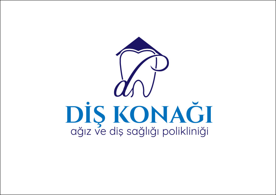 DİŞ POLİKLİNİĞİ İÇİN LOGO yarışmasına tasarımcı DamlaÖzay tarafından sunulan  tasarım 