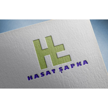 Ht Hasat Şapka Logo çalışması yarışmasına tasarımcı designedbyby tarafından sunulan  tasarım