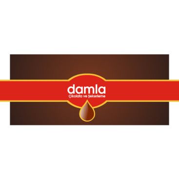 DAMLA Çikolata ve Şekerleme logo tasarım yarışmasına tasarımcı sunuyor tarafından sunulan  tasarım 