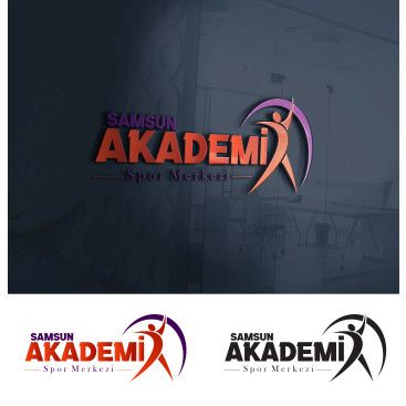 Samsun Akademi markasını oluşturmak  yarışmasına tasarımcı KPT10 tarafından sunulan  tasarım 