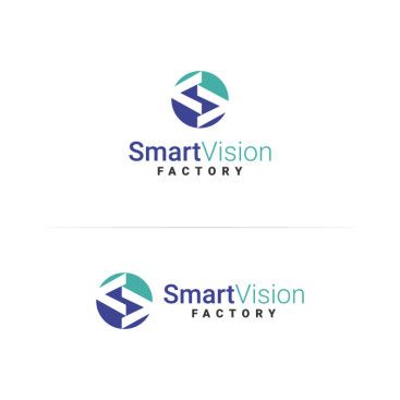 Smart Vision Factory için Logo Tasarımı yarışmasına tasarımcı gokhandesignr tarafından sunulan  tasarım 
