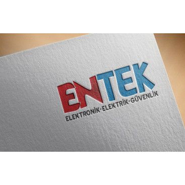 elektironik firma logosu yarışmasına tasarımcı emrhturhn tarafından sunulan  tasarım 