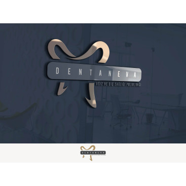 Diş kliniği için logo tasarımı yarışmasına tasarımcı OD5 tarafından sunulan  tasarım 