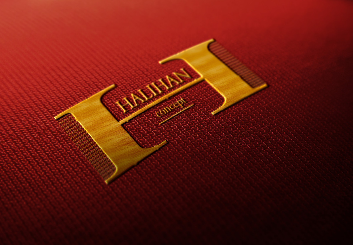 Tasarlayan varsayim-HALIHAN markası için logo ve tabela