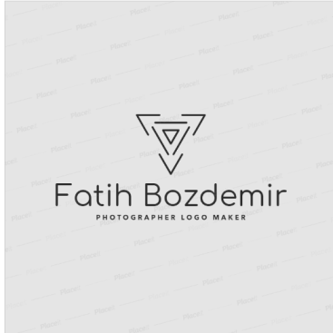 FATİH BOZDEMİR FOTOĞRAFÇI LOGO yarışmasına tasarımcı keremdemirel tarafından sunulan  tasarım 