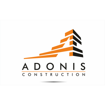 Adonis Construction Logo Tasarımı yarışmasına tasarımcı ErcanH tarafından sunulan  tasarım 