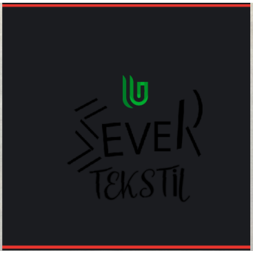 Tekstil firma logosu yarışmasına tasarımcı Senaristo tarafından sunulan  tasarım 