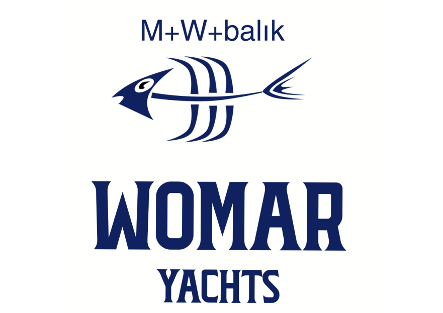 Yeni kurulan yat imalat firmamıza logo yarışmasına tasarımcı muka production tarafından sunulan  tasarım 