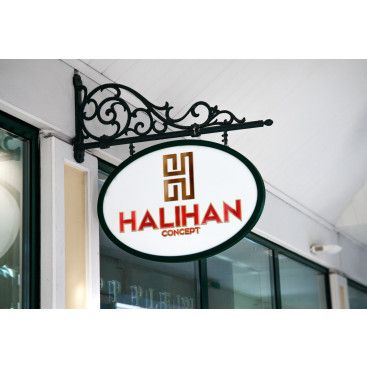 HALIHAN markası için logo ve tabela yarışmasına tasarımcı hakkylmaz tarafından sunulan  tasarım 