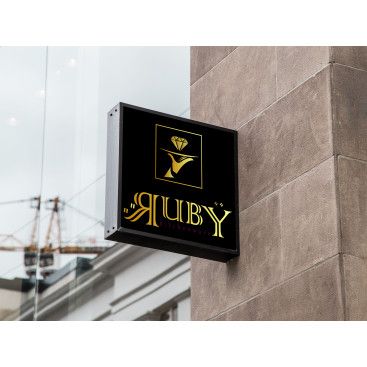  ''RUBY'' ismine logo çalışması  yarışmasına tasarımcı GüloDesign tarafından sunulan  tasarım 