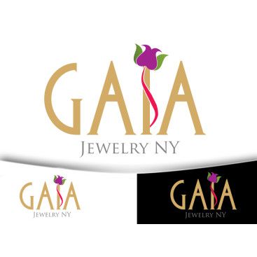 GAIA NY Taki Markasi Icin Logo Tasarimi yarışmasına tasarımcı Rapsodi tarafından sunulan  tasarım 