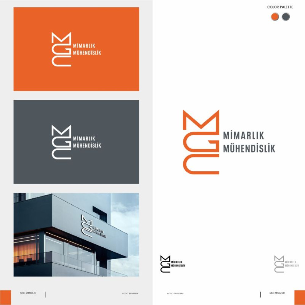 MGC Mimarlık Mühendislik firmamıza kurumsal logo tasarımı 