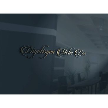 Diyetisyen İçin Logo ve Kartvizit  yarışmasına tasarımcı Ahenk tarafından sunulan  tasarım 