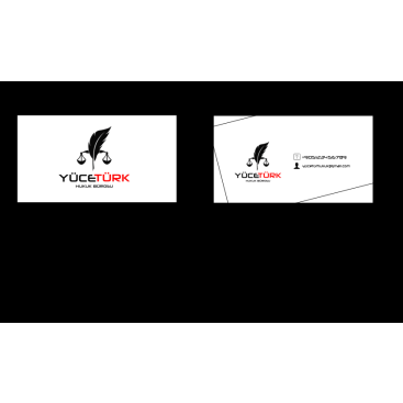 avukatlık ofisine logo ve kart tasarlama yarışmasına tasarımcı baariscann tarafından sunulan  tasarım 