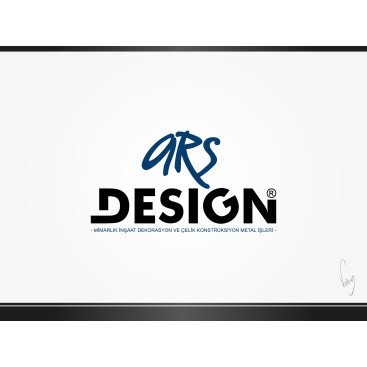 ARS DESIGN LOGOSUNU ARIYOR!!! yarışmasına tasarımcı volkanKocaman tarafından sunulan  tasarım 