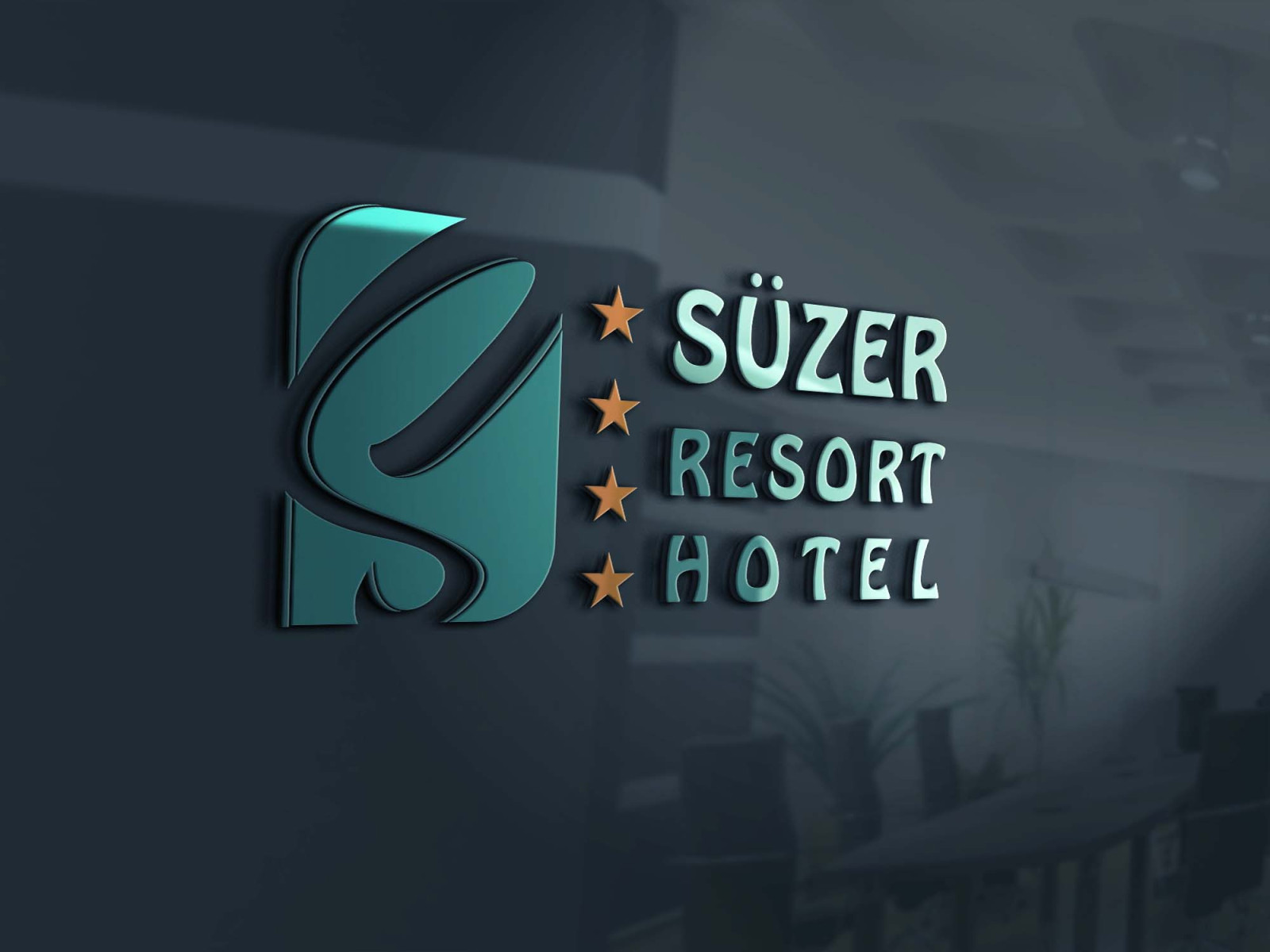 Tasarlayan xyzxyz-4 YILDIZLI HOTEL İÇİN LOGO ÇALIŞMASI