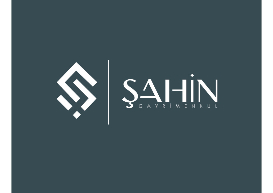 Şahin Gayrimenkul Logo + Kurumsal Kimlik yarışmasına tasarımcı millecento tarafından sunulan  tasarım 