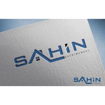 Şahin Gayrimenkul Logo + Kurumsal Kimlik yarışmasına tasarımcı kuzfe35 tarafından sunulan  tasarım 