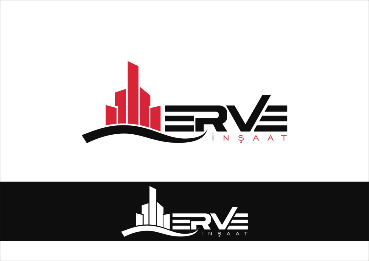 Tasarlayan RΛPİDO-ERVE İnşaat İçin Logo+KurumsalKimlik